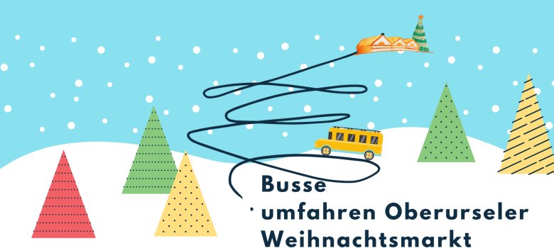 Busse umfahren Oberurseler Weihnachtsmarkt